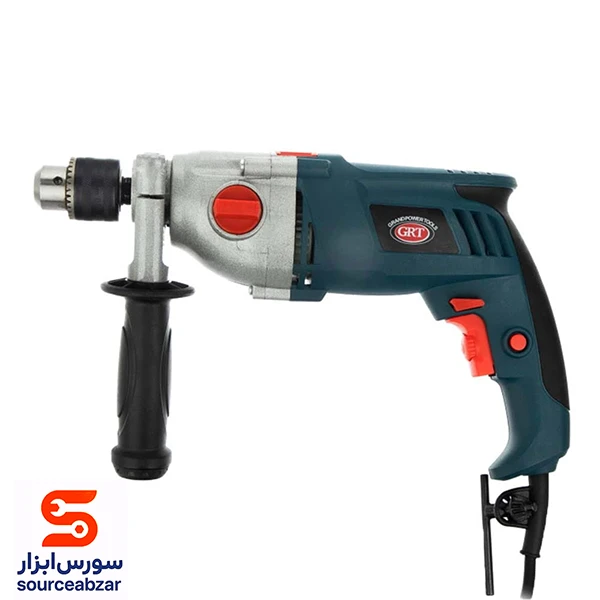دریل چکشی گیربکسی جی آر تی 1050 وات مدل G2007