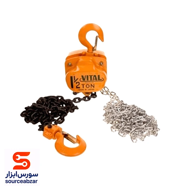 جرثقیل زنجیری ویتال 1.5 تن مدل STG1.5T