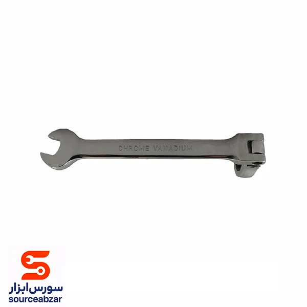 آچار یک سر تخت جغجغه تاشو 8 میلیمتری