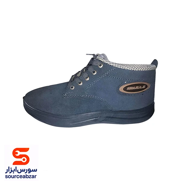 کفش کار ساق بلند طوسی سایز 45