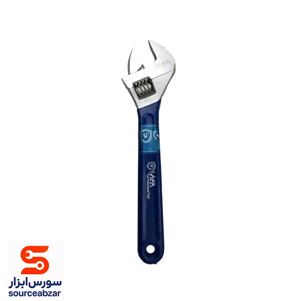 آچار فرانسه وفا روکش دار 10 اینچ