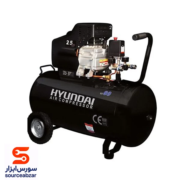 پمپ باد هیوندای 80 لیتری مدل AC-8025