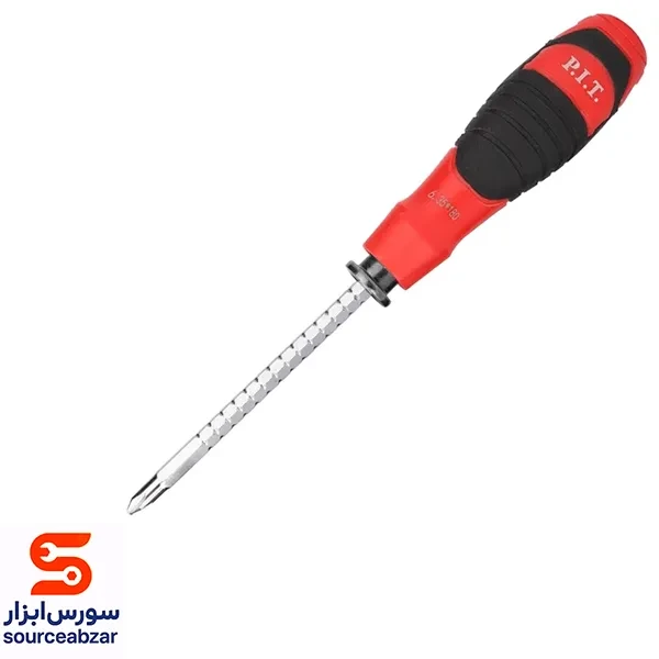 پیچ گوشتی دوکاره  پی ای تی (p i t) HSDR04-2IN1