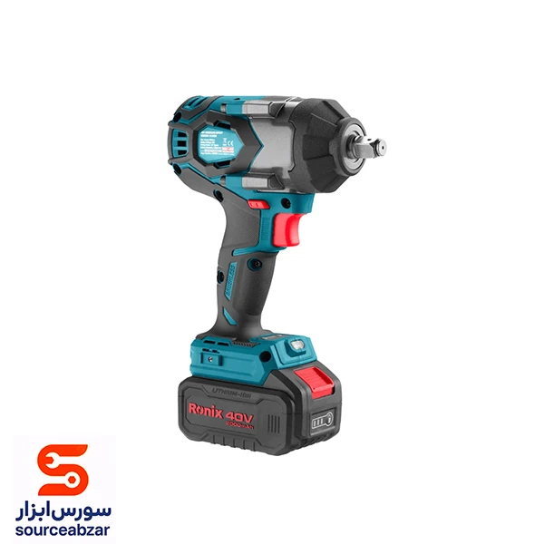 کیت بکس شارژی براشلس رونیکس 40 ولت مدل 8907-40V دو باتری