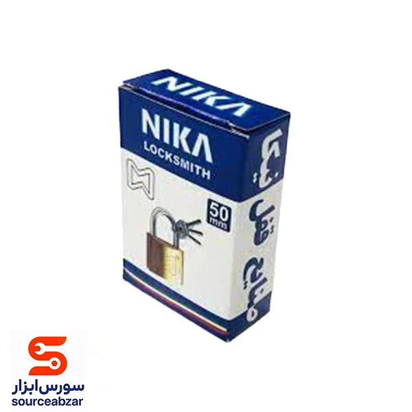 قفل آویز نیکا سایز 50