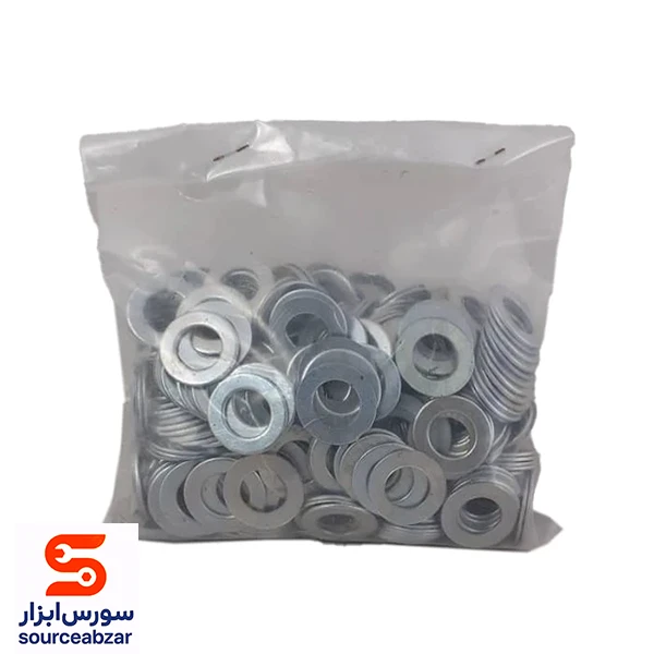 بسته 500 عددی واشر دور پهن سایز 12