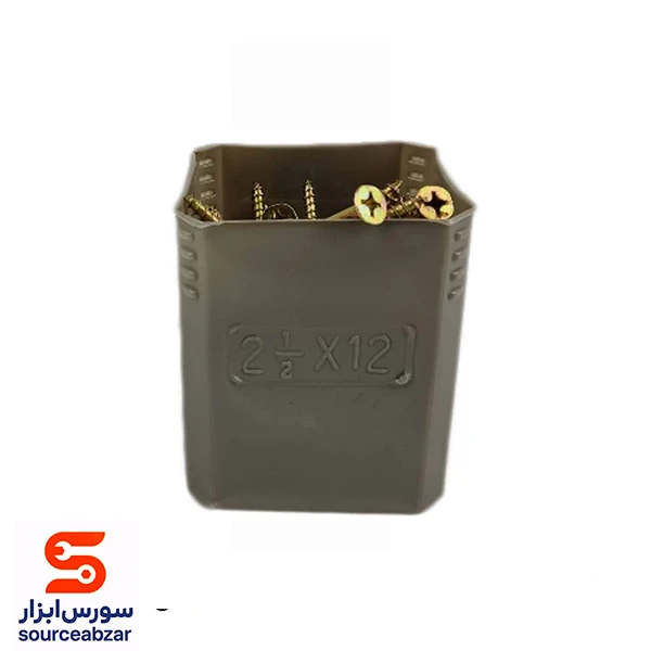 پیچ چوب چهارسو 6 سانت 12*2.5 بسته 144 عددی