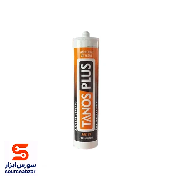 چسب آکواریوم سفید تانوس پلاس مدل SS-02-03