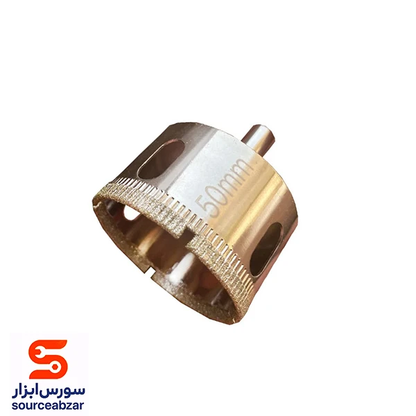 مته گردبر شیشه سایز 50 میلیمتری