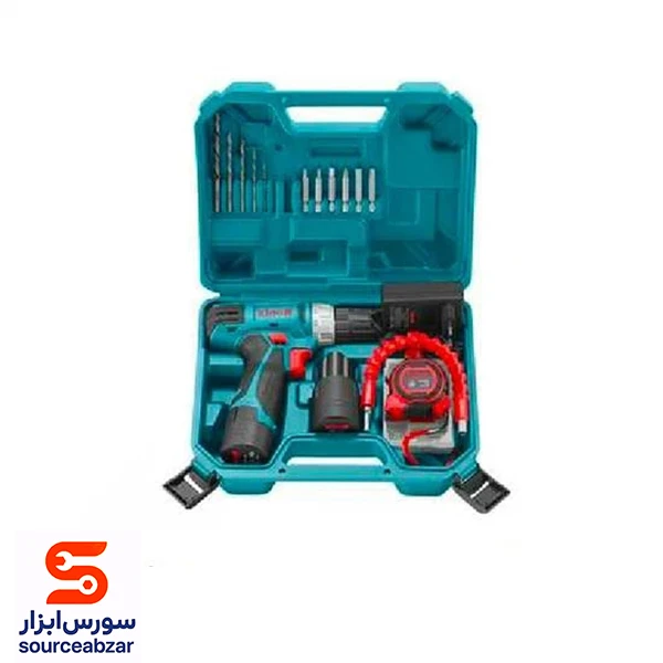 کیت دریل پیچ گوشتی شارژی رونیکس 12 ولت مدل RS-8012