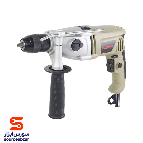 دریل چکشی گیربکسی کرون 810 وات مدل CT10067