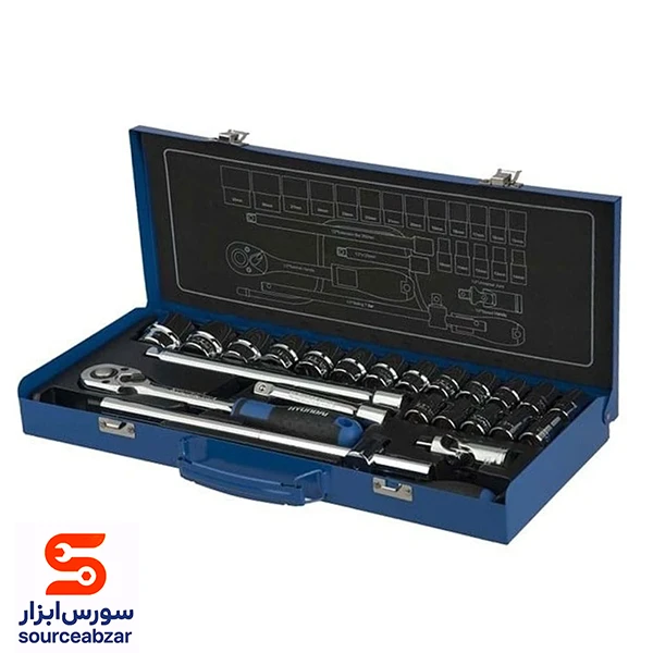 جعبه بکس هیوندای 24 پارچه مدل H-1224 تایوانی