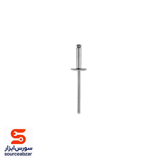 بسته 750 عددی میخ پرچ سر پهن متحد 12*4