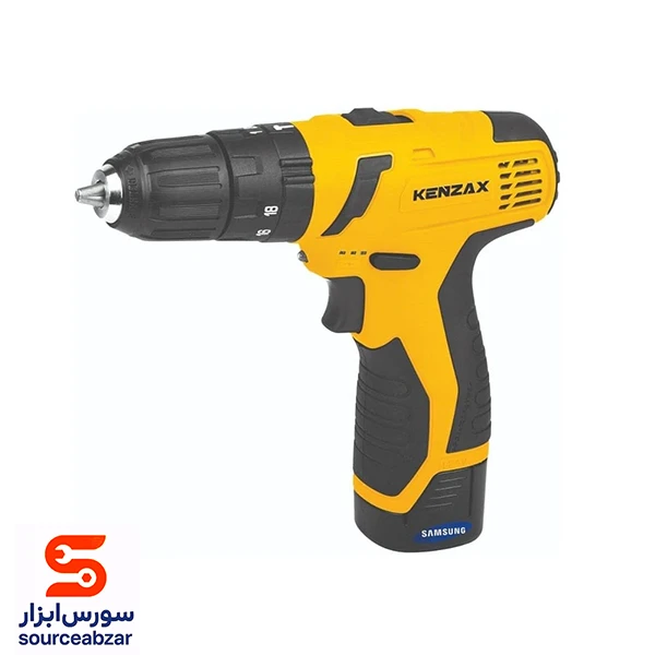 دریل پیچ گوشتی چکشی شارژی کنزاکس 14 ولت مدل KCDI-114