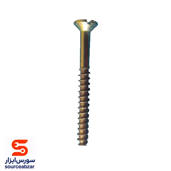 پیچ چوب دوسو 6 سانت 12*2.5 بسته 144 عددی