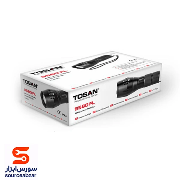 چراغ قوه پلیسی توسن 9580FL