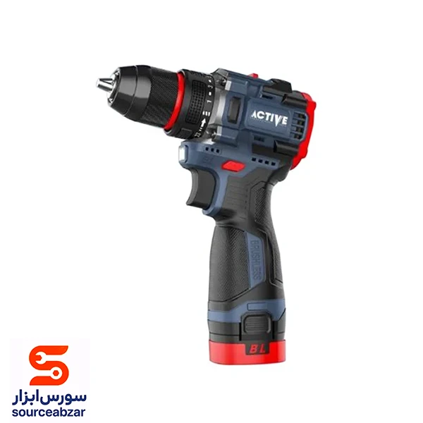 دریل پیچ گوشتی شارژی براشلس اکتیو 16 ولت مدل AC-3517BL