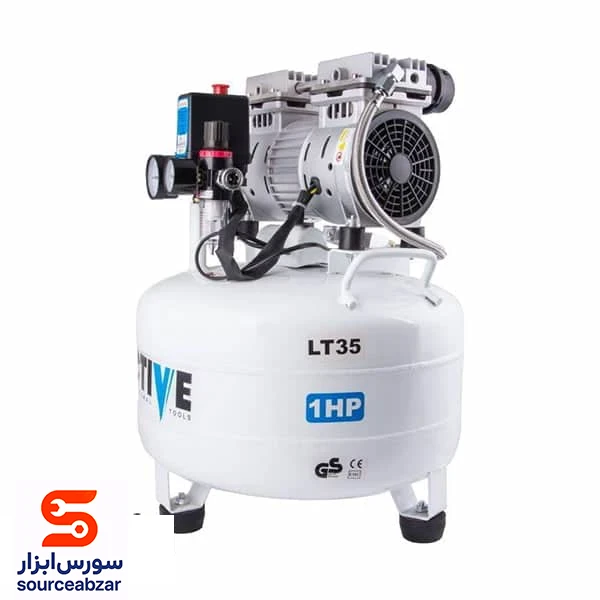 پمپ باد سایلنت اکتیو 35 لیتری مدل AC-1335SR