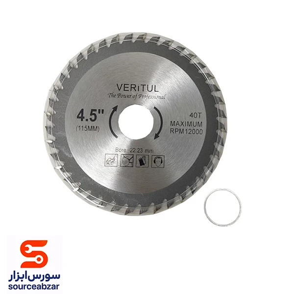 صفحه برش MDF قطر 115 میلی‌متر