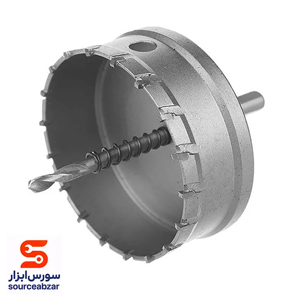 مته گردبر الماسه استیل و MDF سایز 100 میلیمتری