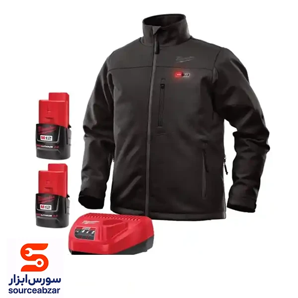 کاپشن هیتردار شارژی میلواکی با باتری و شارژر سایز M