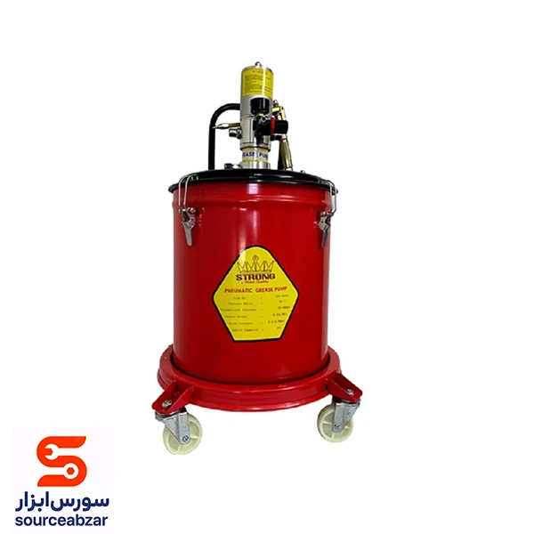 گریس پمپ سطلی بادی استرانگ 35 لیتری مدل STG-35L