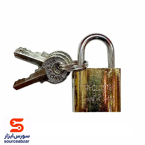 قفل آویز طرح برنج سایز 20