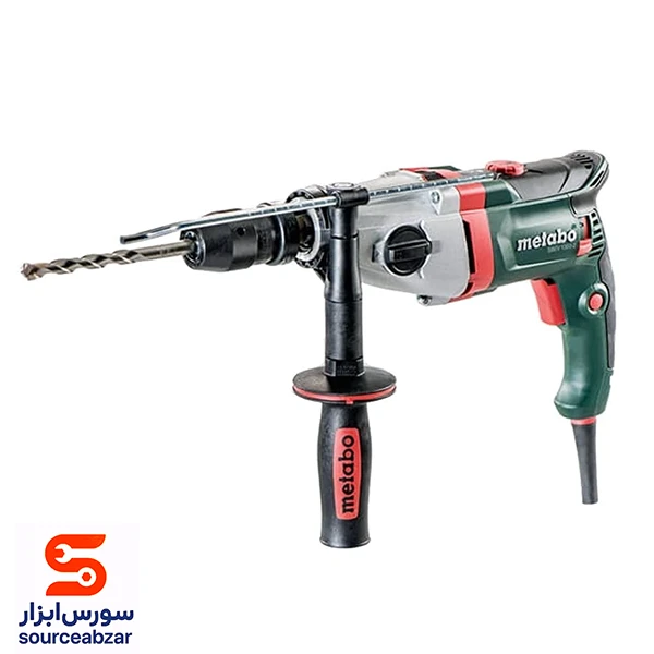دریل چکشی گیربکسی متابو 1300 وات مدل SBEV1300-2 سه نظام اتوماتیک