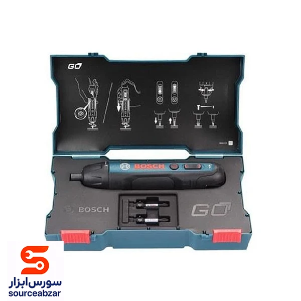 پیچ گوشتی شارژی بوش 3.6 ولت مدل GO2