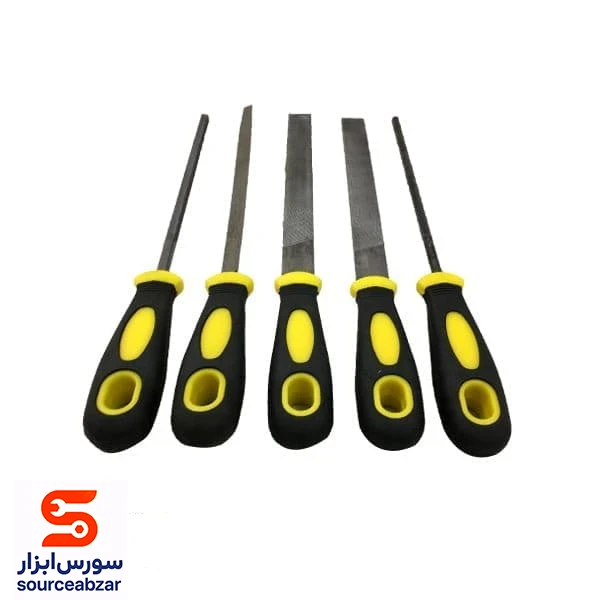 ست 5 عددی سوهان آهن سایز 8 اینچ
