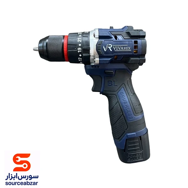 دریل پیچ گوشتی چکشی شارژی براشلس ویوارکس 16 ولت مدل VR1610V-BL