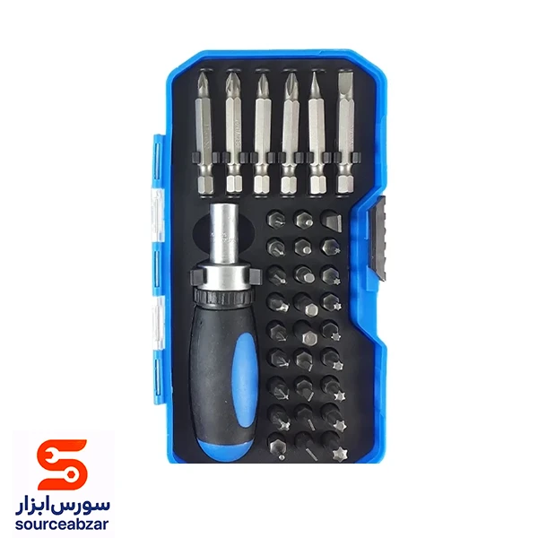 ست 34 عددی سری پیچ گوشتی با دسته