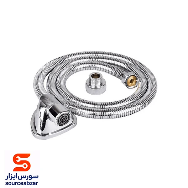 شلنگ توالت تبدیل دار فلزی