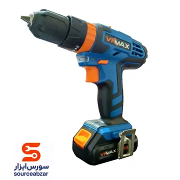دریل پیچ گوشتی شارژی چکشی براشلس وایمکس vimax مدل ND1260